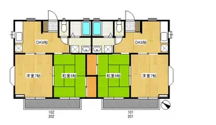 コーポナカムラ【2階】の間取り