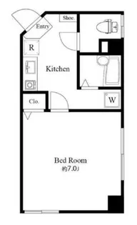 ヴィラスカイツリーパートI【1階】の間取り