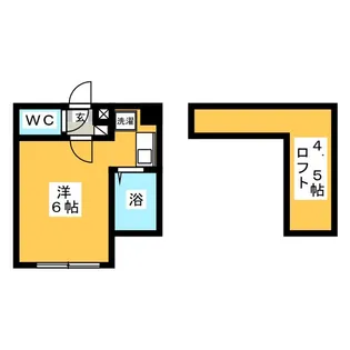 ソレイユ橋本【2階】の間取り