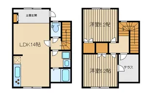 サンフィールドSOUTHの間取り