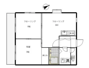 PrierII(プリエ2)【2階】の間取り