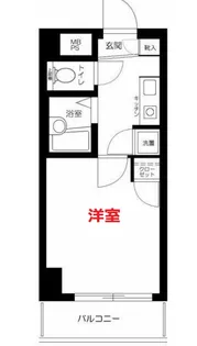 菱和パレス品川島津山【4階】の間取り