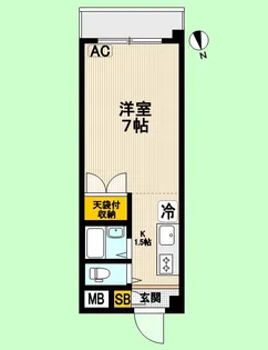 ドミールタカラ【1階】の間取り