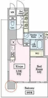 ソライエアイル越谷蒲生【5階】の間取り