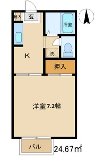 セフィラ【2階】の間取り