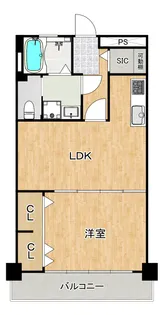 池上公園ビル【2階】の間取り