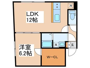 VISTA要町【3階】の間取り