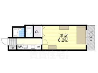 メゾンプレジール【3階】の間取り