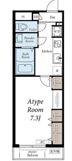 グレイス大塚・帝京大学【2階】の間取り