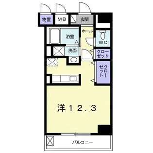 アルドール白石【6階】の間取り