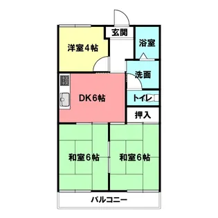 アネックス奥村【1階】の間取り