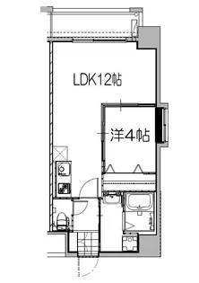 ヴァーグポルトグラン【3階】の間取り
