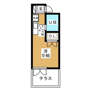 ポータラカ聖学【1階】の間取り