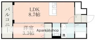 ラ・シック嘉島IV【1階】の間取り