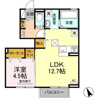 TAKA【1階】の間取り