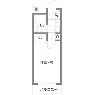 エステージ井荻【1階】の間取り