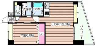 シティレジデンス福島X【5階】の間取り