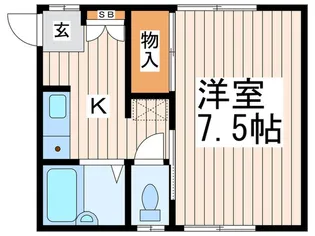 コ-ポAYA【2階】の間取り