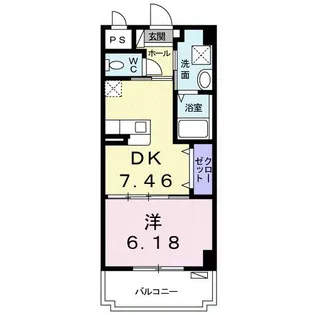 BCガーデンパレスI【3階】の間取り