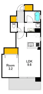 セントヒルズ幟町【9階】の間取り