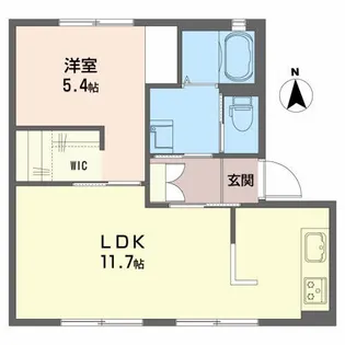 ディアスグレイス【1階】の間取り