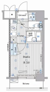 ガーラ・ステージ大塚駅前【12階】の間取り