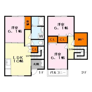 さくら160【2階】の間取り