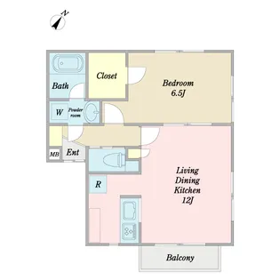 FLOURISH【2階】の間取り