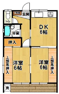 フォレスト・シティー【1階】の間取り