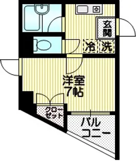 コンフォート吉祥寺【5階】の間取り