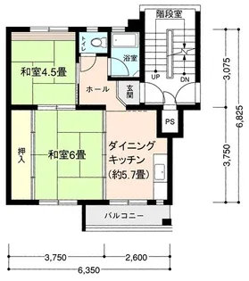 小田原酒匂 2号棟【2階】の間取り
