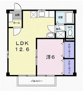 ニューシティWATANABE【2階】の間取り