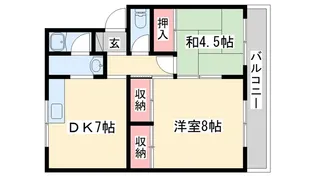 野口マンション【2階】の間取り