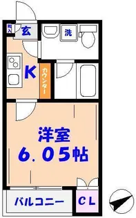 SAP市川VI【3階】の間取り