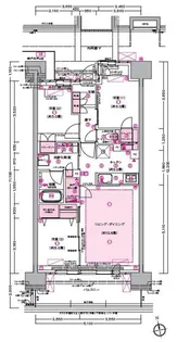 あすとレジデンシャル ザ・タワー【8階】の間取り