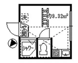 フェリスプリンス【2階】の間取り