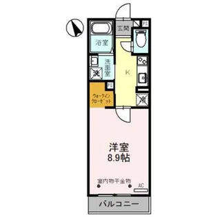 ハイエストヒル【2階】の間取り