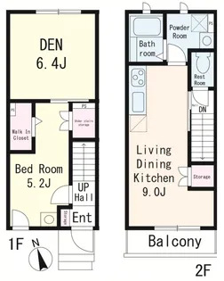 ココン池袋【1階】の間取り