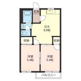 サンモール【2階】の間取り
