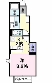 ポラリスIIIB【1階】の間取り