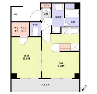 カナルマルテ【2階】の間取り