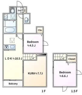 マインハオス【1階】の間取り