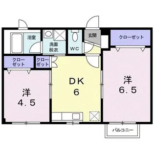 タートルビレッジIII【2階】の間取り