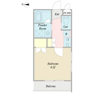 ビルトシティ【1階】の間取り