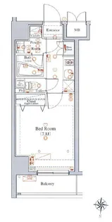 ヴォーガコルテ両国【2階】の間取り