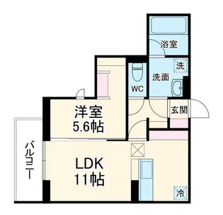 エスペリア新百合ヶ丘【2階】の間取り