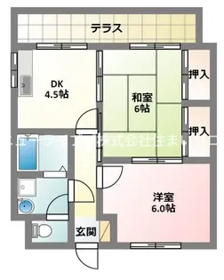 メゾン寺西【1階】の間取り