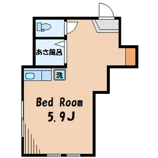 ハウスVESTA【1階】の間取り