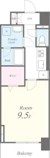 キャナルテラス品川【7階】の間取り