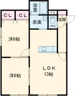 PROVIDENCE【1階】の間取り